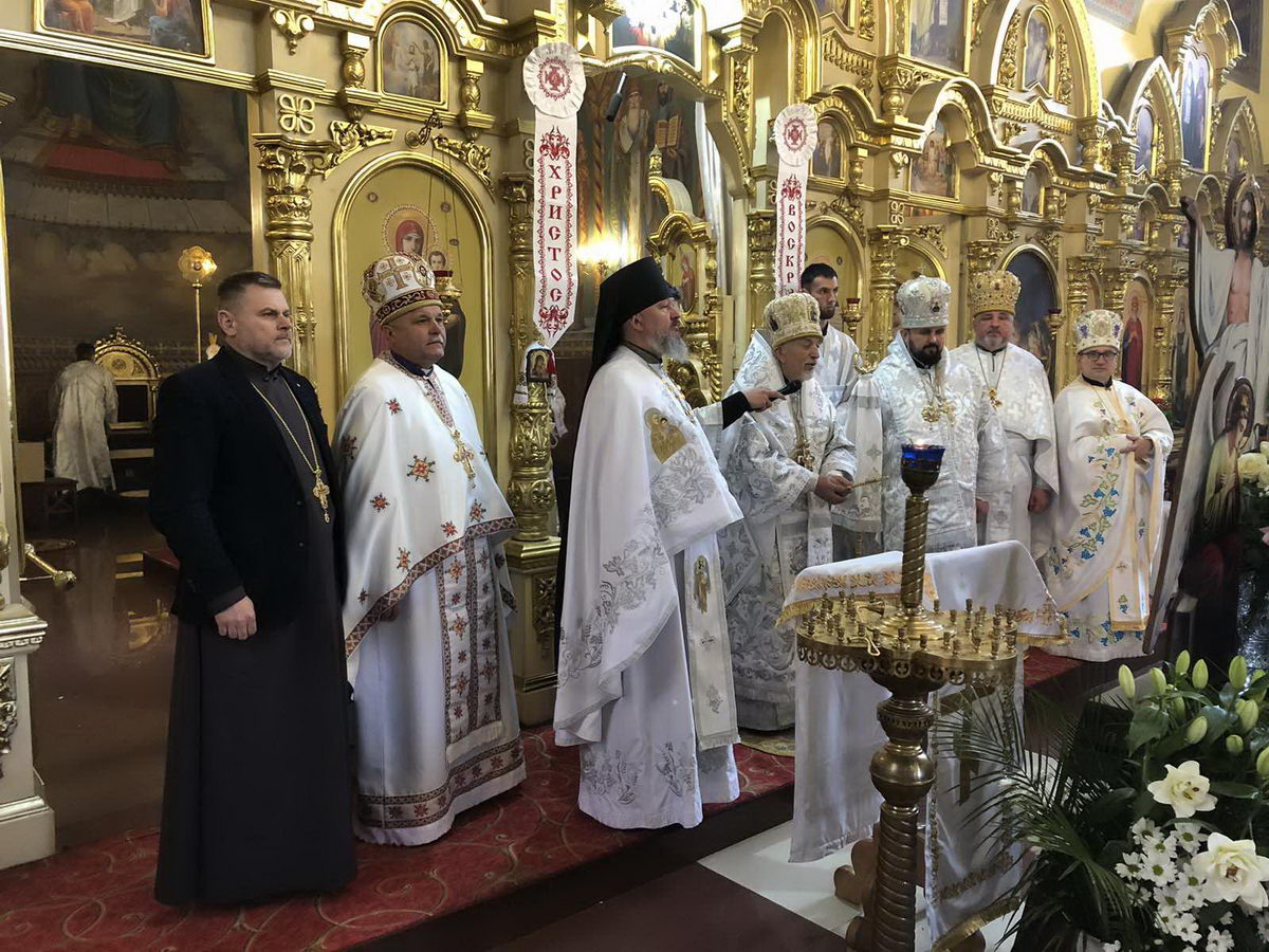 Архієрейське Богослужіння у парафіяльно-гарнізонному храмі Різдва Христового